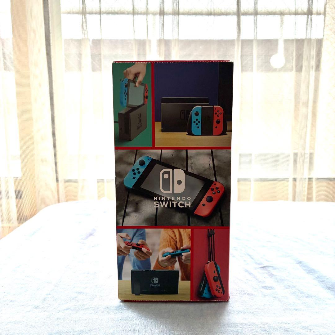 【美品】Nintendo Switch本体 付属品完備 バッテリー強化版