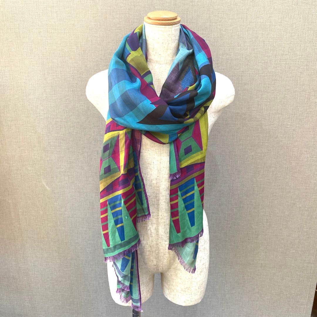 【ETRO】エトロ　ストール　スカーフ　大判　ショール　マフラー