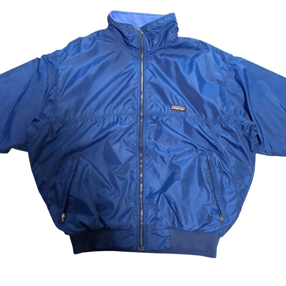 美品 USA製 Patagonia シェルドシンチラ ネイビー Lサイズ