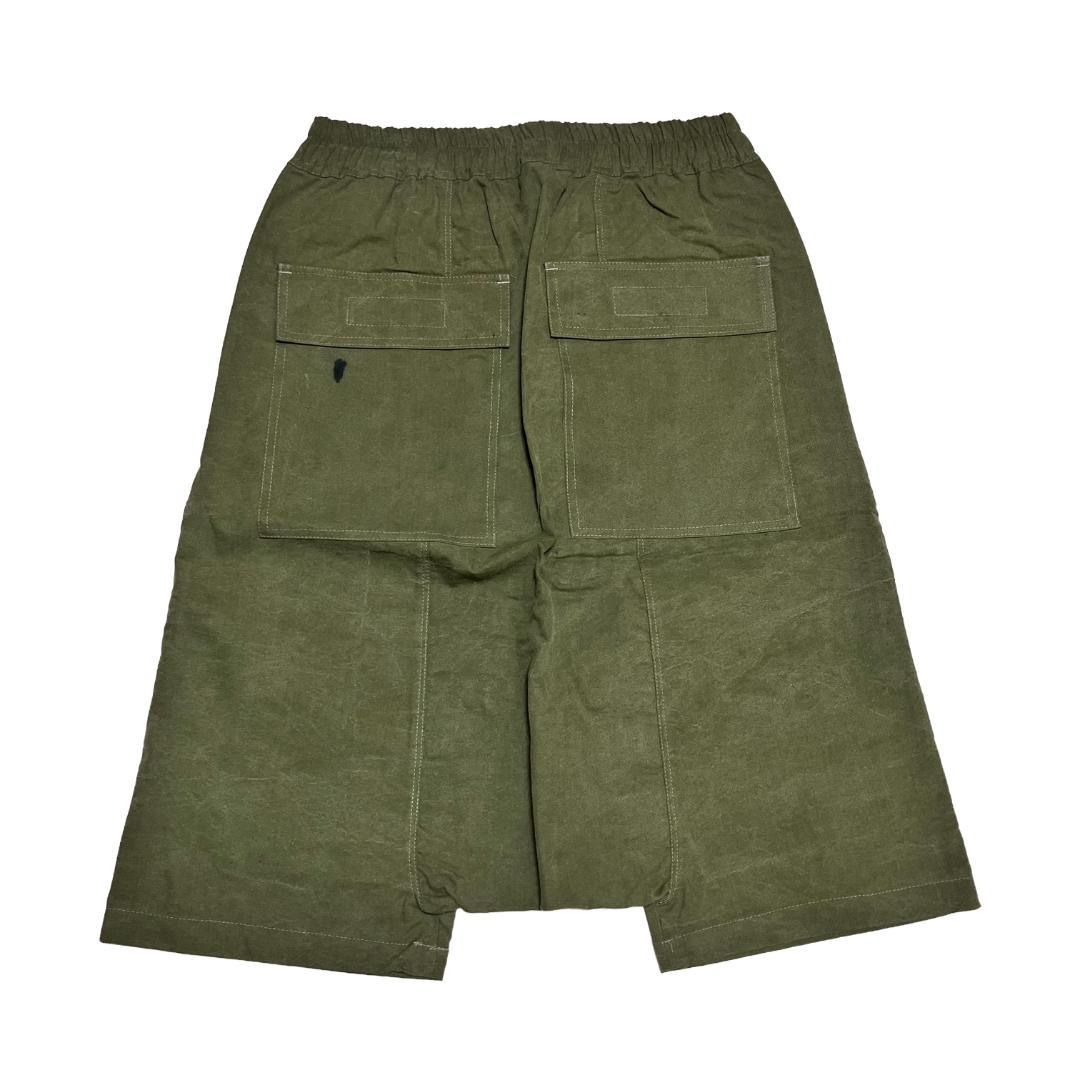 新品 US テント生地 サルエル ハーフパンツ INDEPICT Y.T