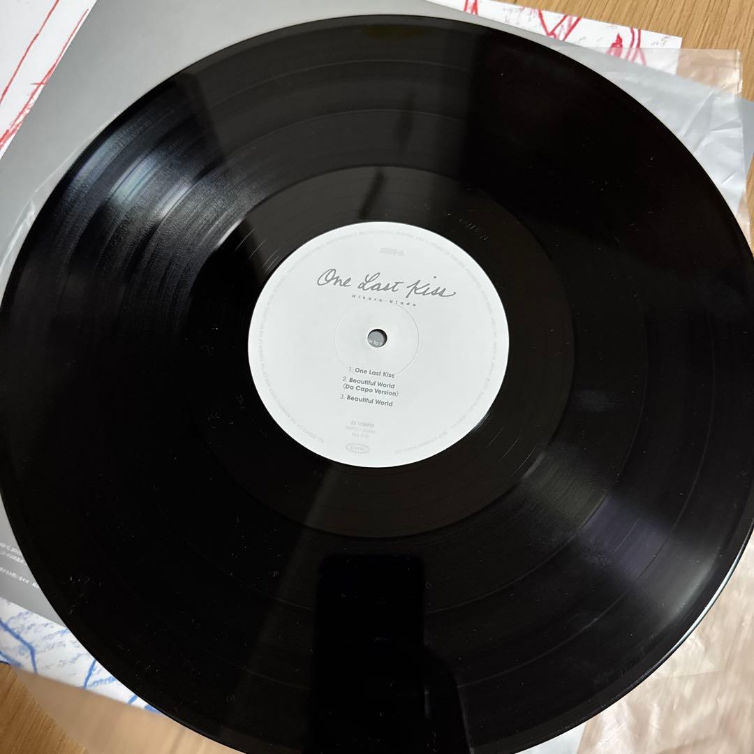 d*9様 宇多田ヒカル One Last Kiss レコード