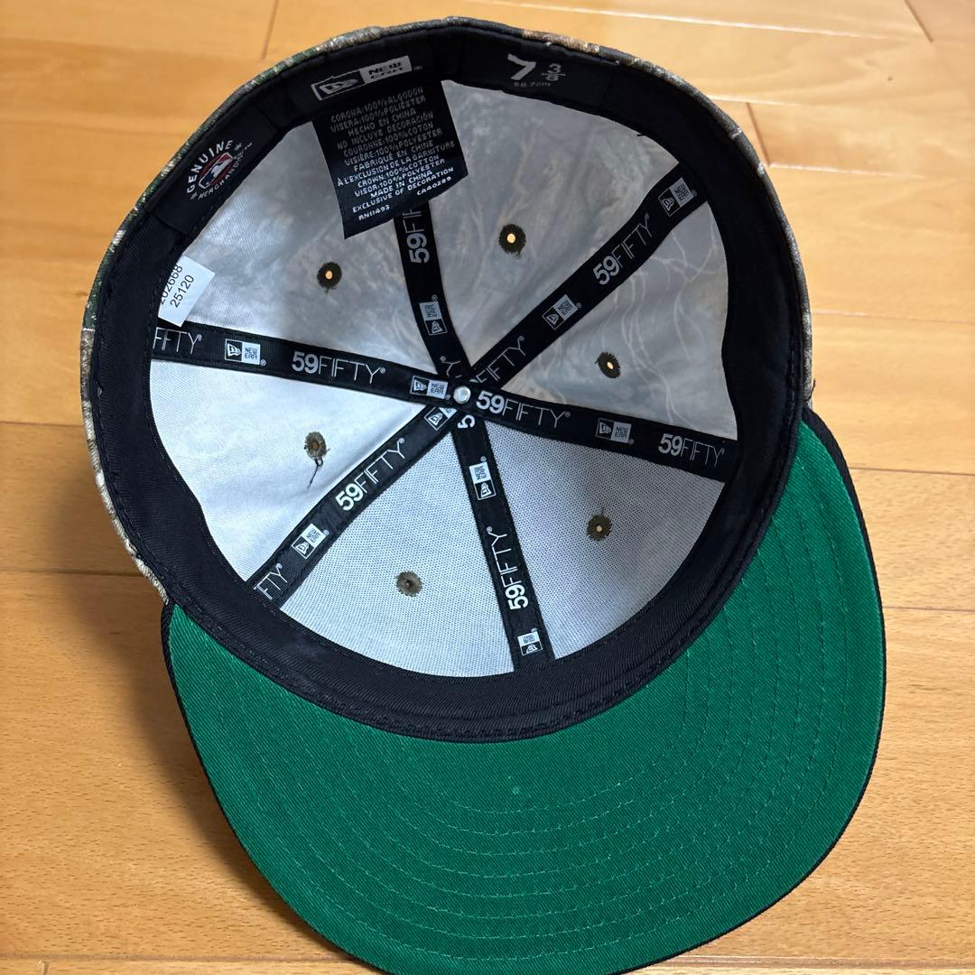 New Era 59FIFTY 海外限定品　リアルツリー LA キャップ