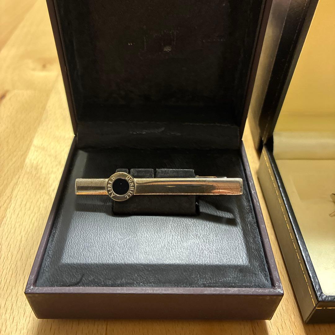 【週末値下げ】アルフレッドダンヒル　カフス　タイバー