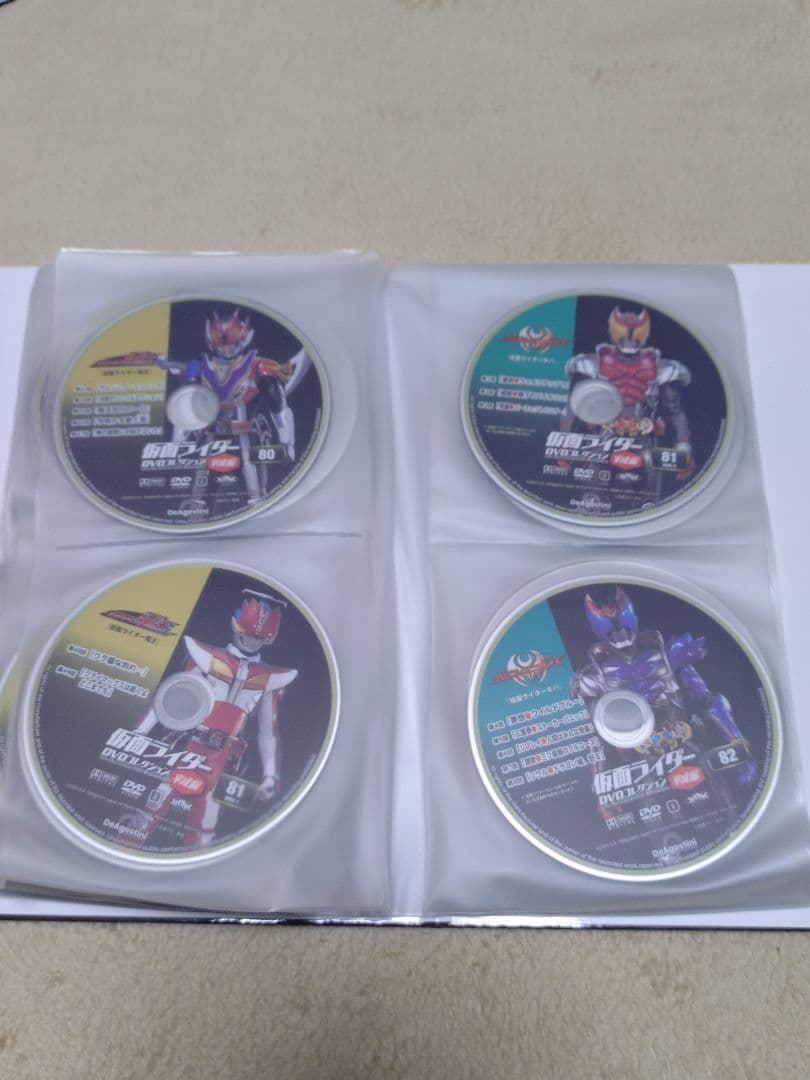 平成仮面ライダーDVDコレクション DVDのみ 全巻セット