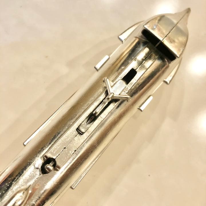 ロケット型　貯金箱　USA ヴィンテージ　Satellite Coin Bank
