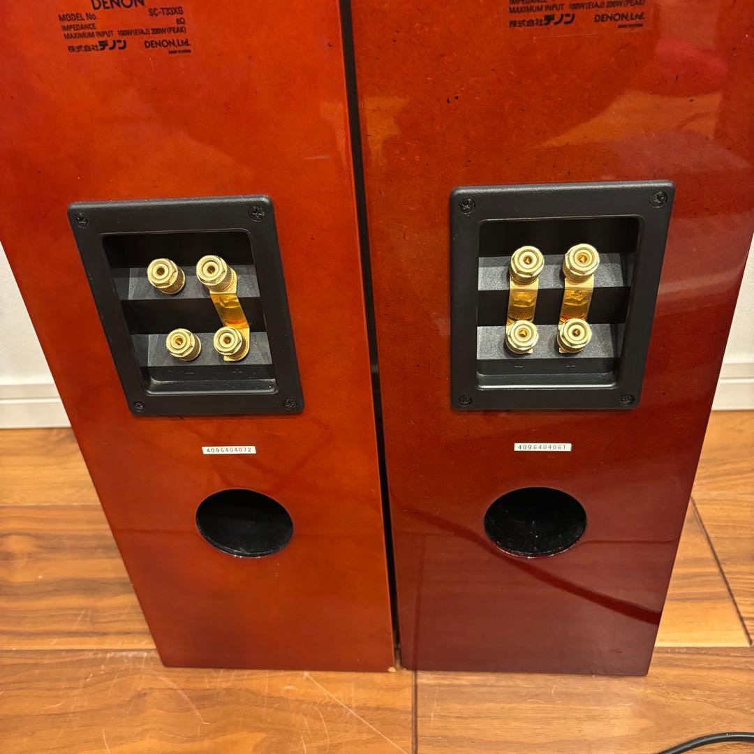 DENON 5.1ch ホームシアター トールボーイ×4 AVC-1590
