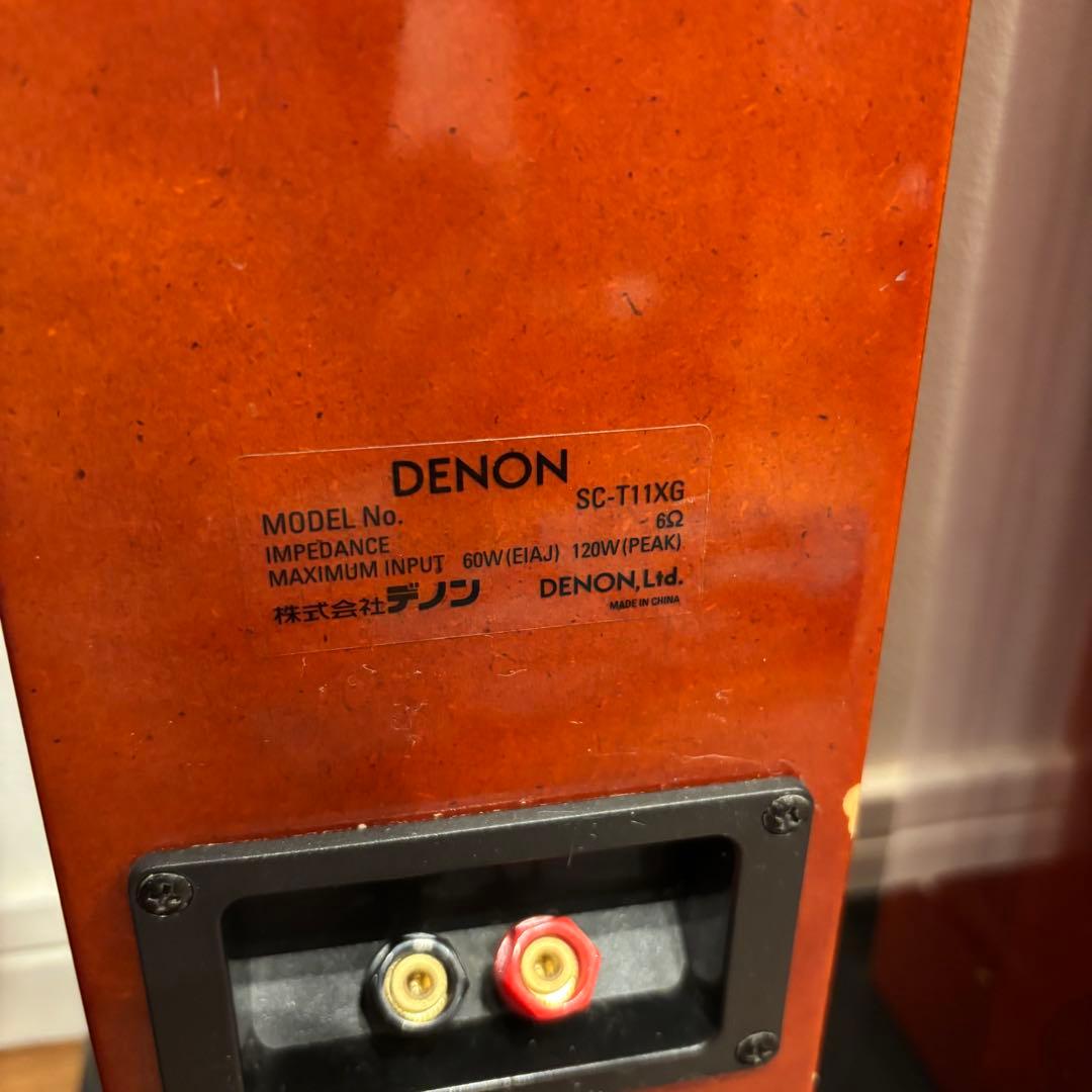 DENON 5.1ch ホームシアター トールボーイ×4 AVC-1590
