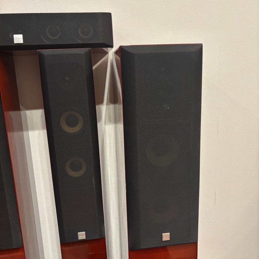 DENON 5.1ch ホームシアター トールボーイ×4 AVC-1590