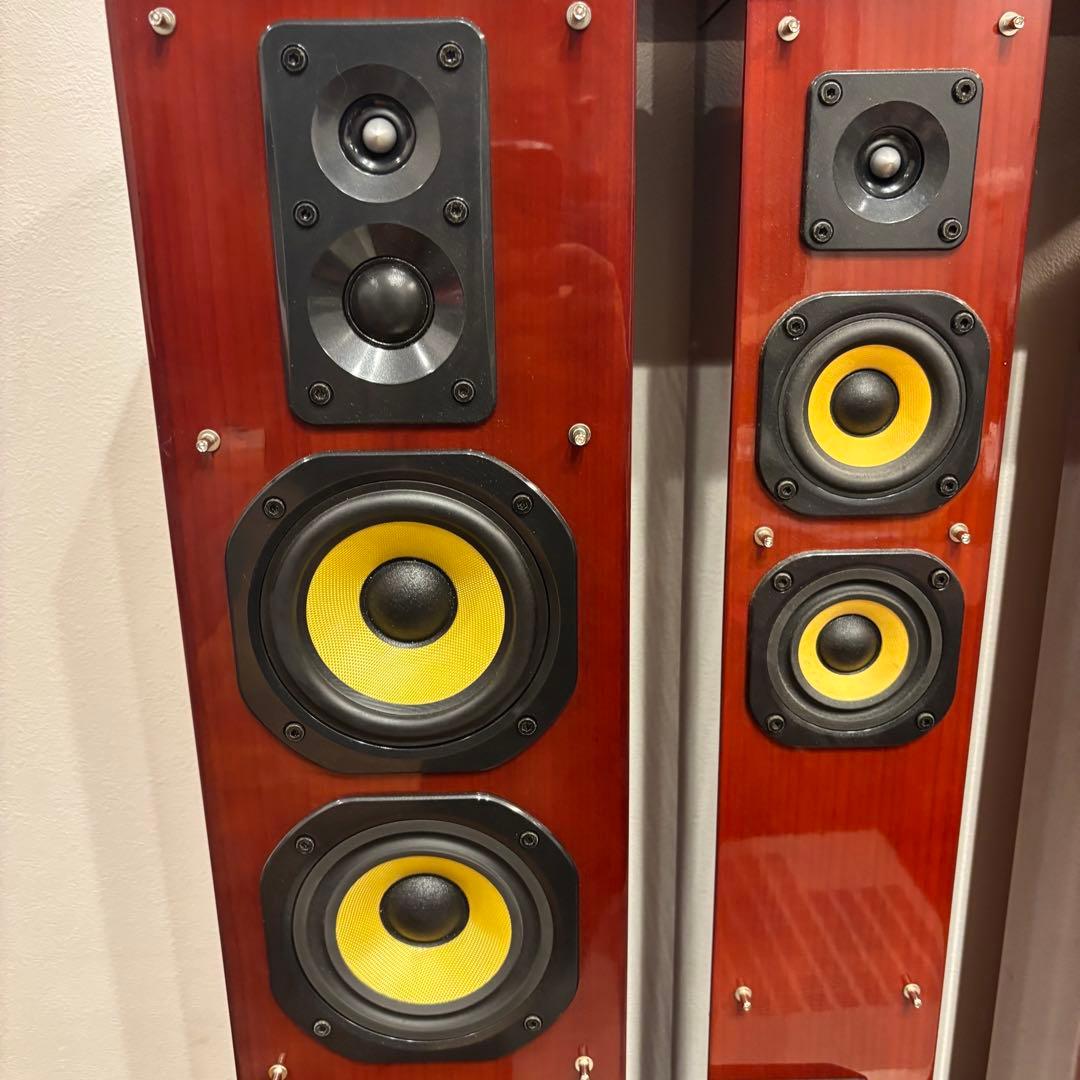 DENON 5.1ch ホームシアター トールボーイ×4 AVC-1590