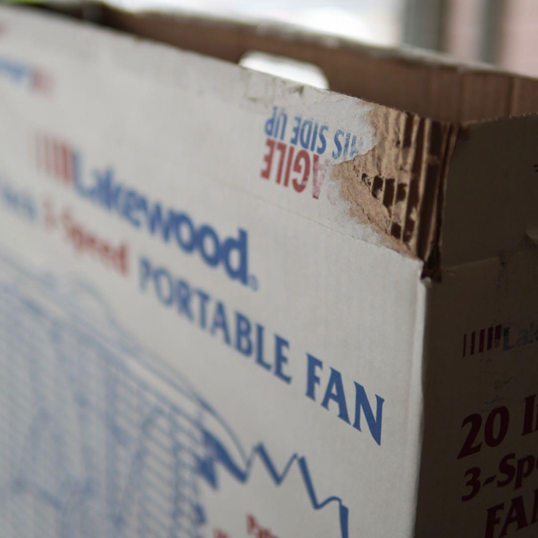 美品lakewood Box Fan 扇風機 ボックスファン　レイクウッド レア