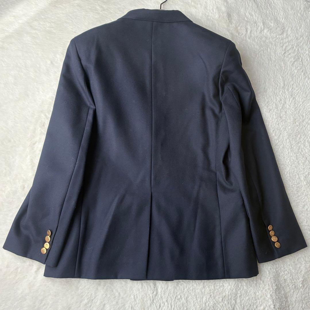 美品✨バーバリー 紺ブレ 金ボタン ダブルジャケット L〜XL相当