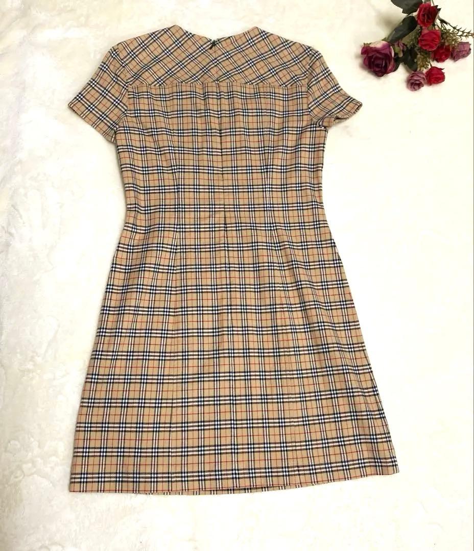 【Burberry Blue label 】　美品　 ワンピース　ノバチェック