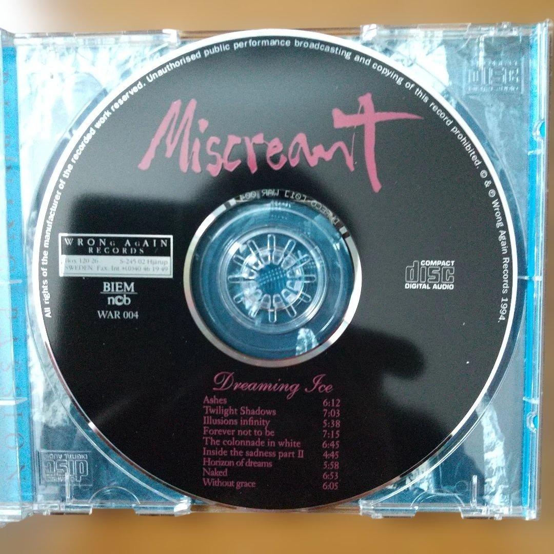 MISCREANT 「DREAMING ICE」 オリジナル盤