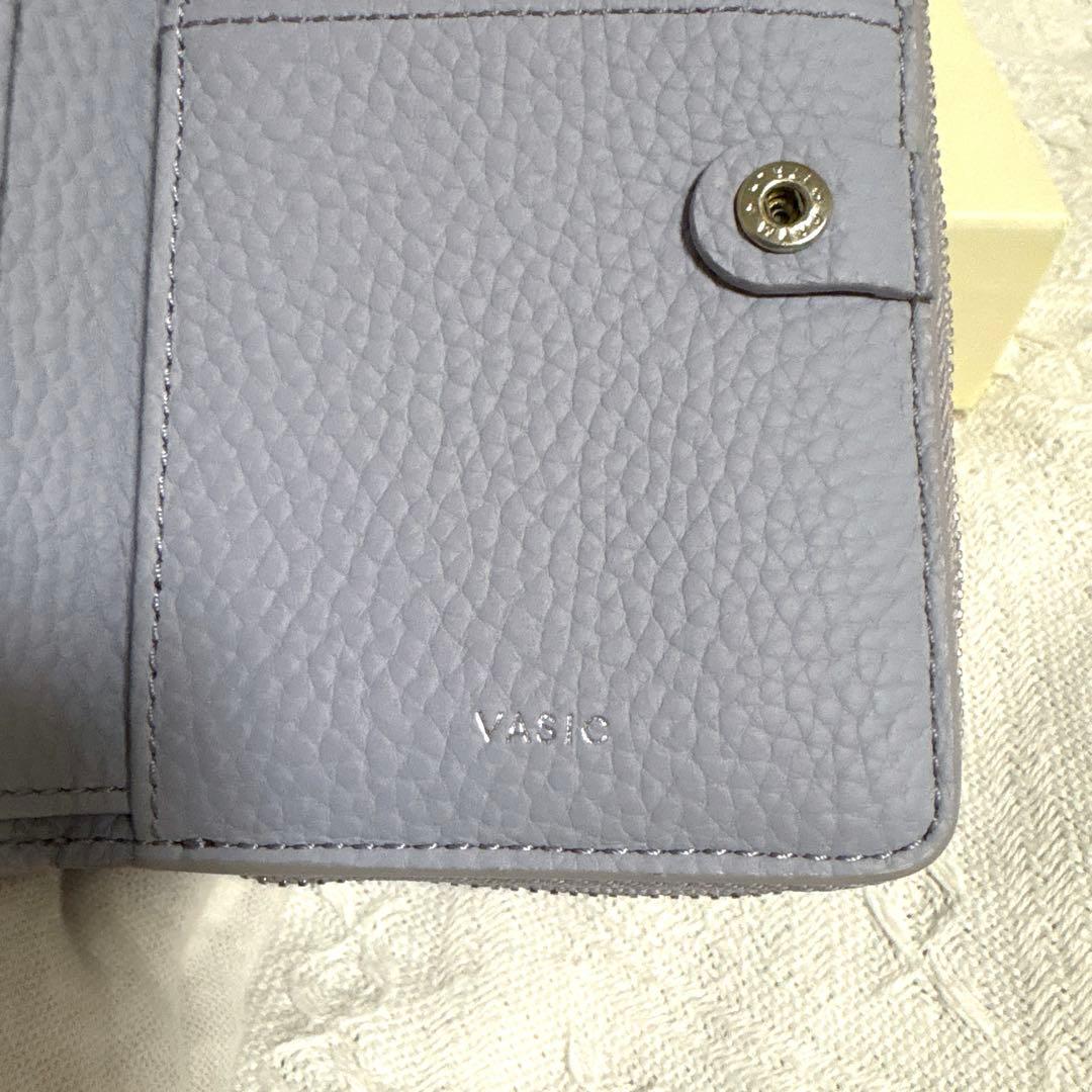 VASIC 二つ折り　ミニ財布 ラベンダー　viola