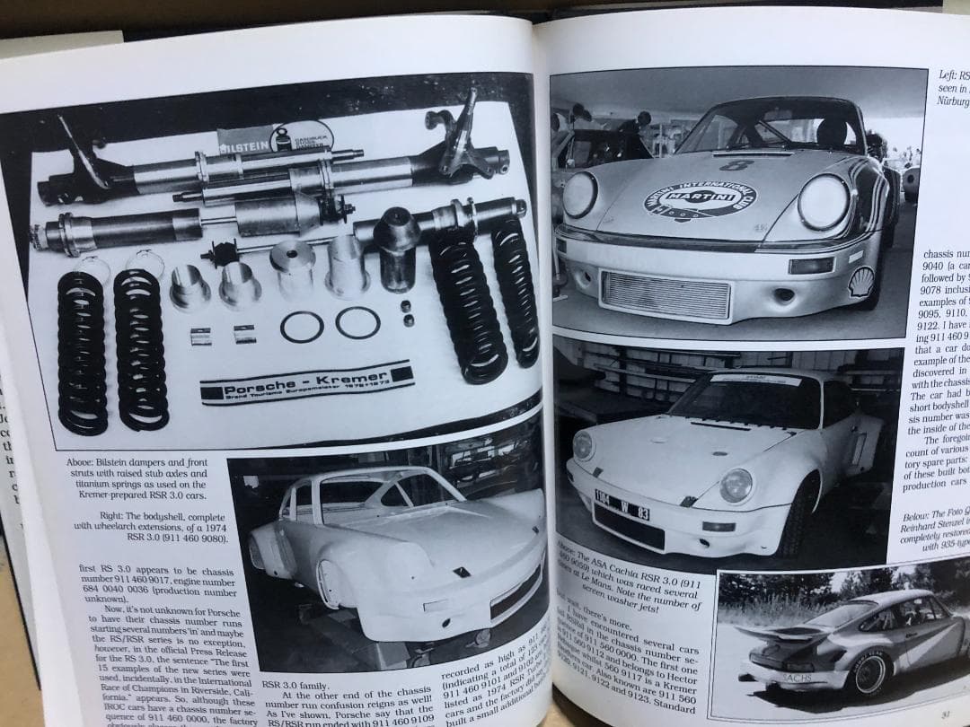 洋書 PORSCHE911 R-RS-RSR