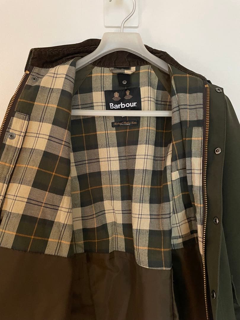 Barbour バブアー ビデイル ノンワックス ジャケット 34 オリーブ