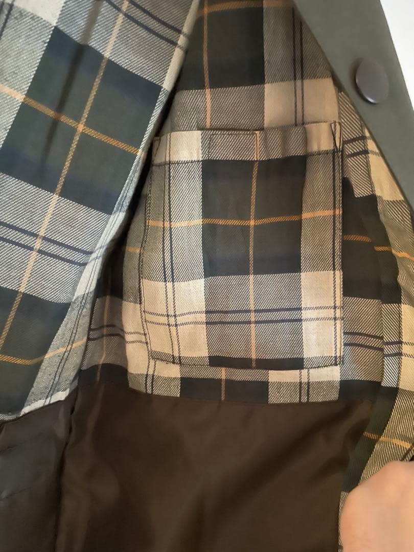 Barbour バブアー ビデイル ノンワックス ジャケット 34 オリーブ