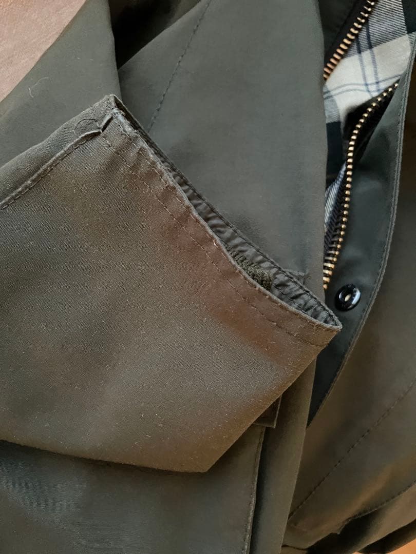 Barbour バブアー ビデイル ノンワックス ジャケット 34 オリーブ