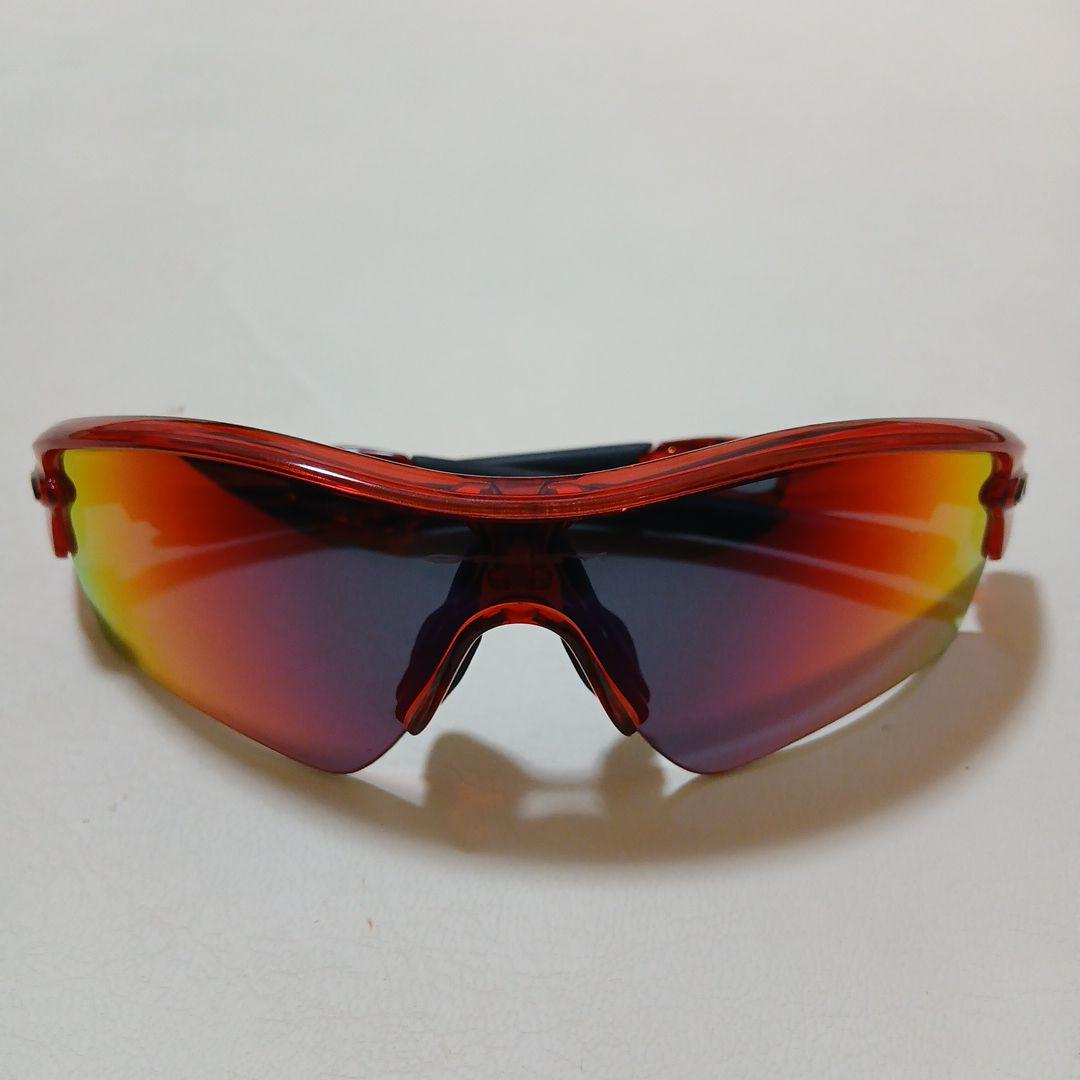 Oakley スポーツサングラス レッド