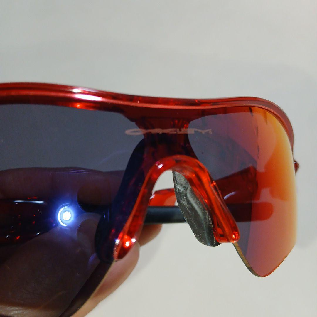 Oakley スポーツサングラス レッド