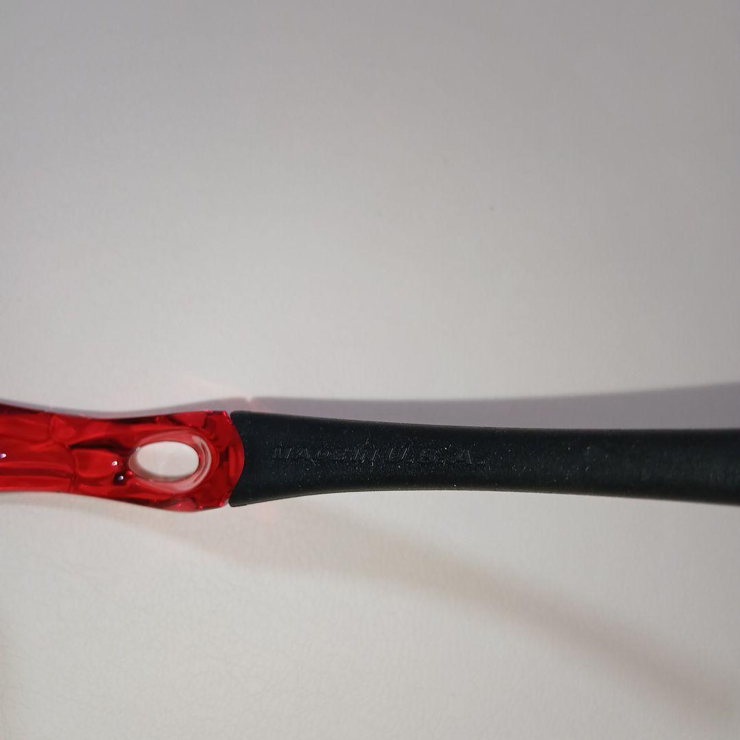 Oakley スポーツサングラス レッド