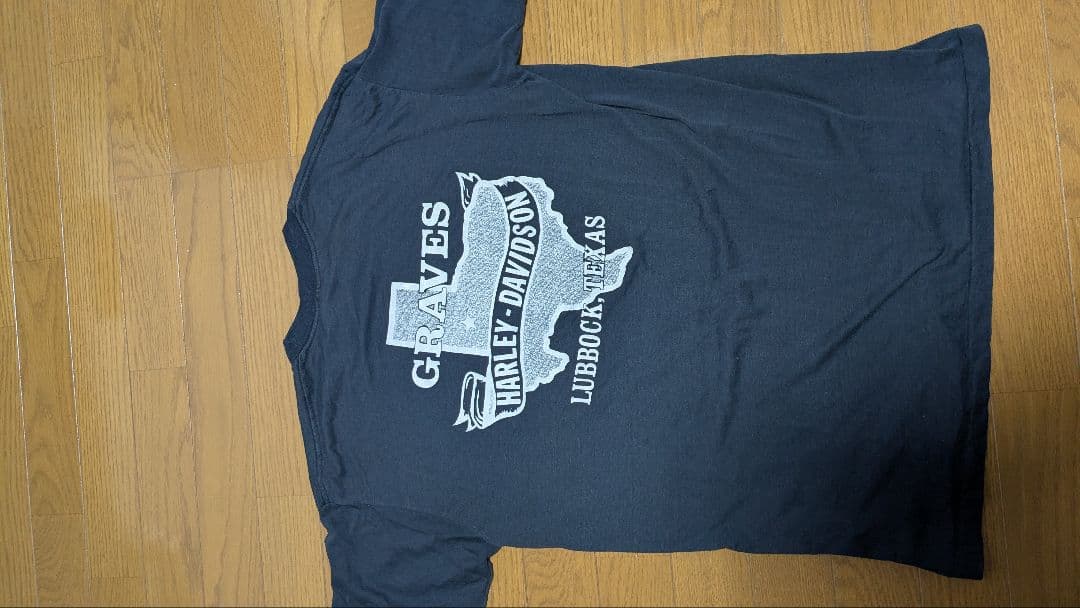 ハーレー Tシャツ XL USA製 ヴィンテージ 　黒 Hurley