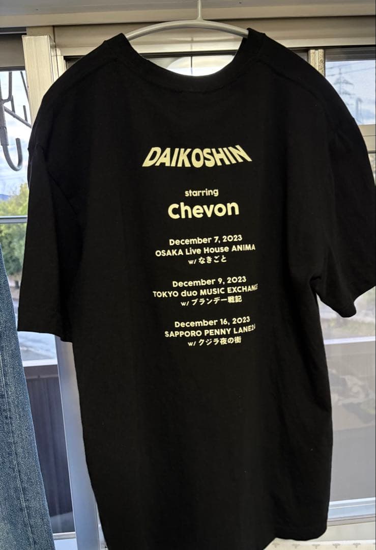 Chevon☆大行侵☆ツアーTシャツ☆貴重☆サイズL