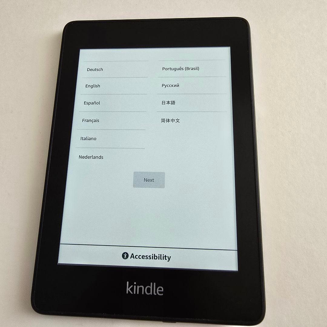 kindle paperwhite 第10世代　8GB　広告無しモデル