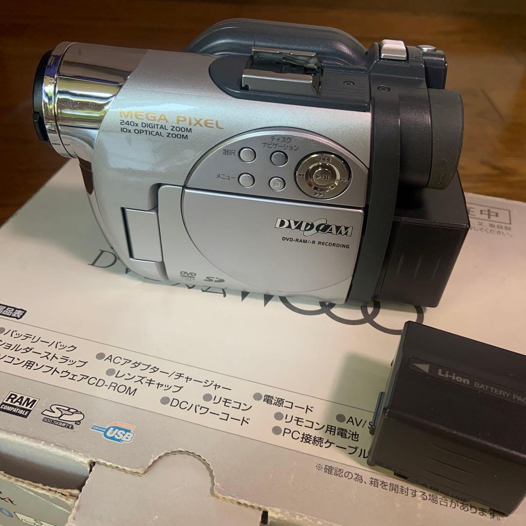日立WOOO DVDカム+予備バッテリー