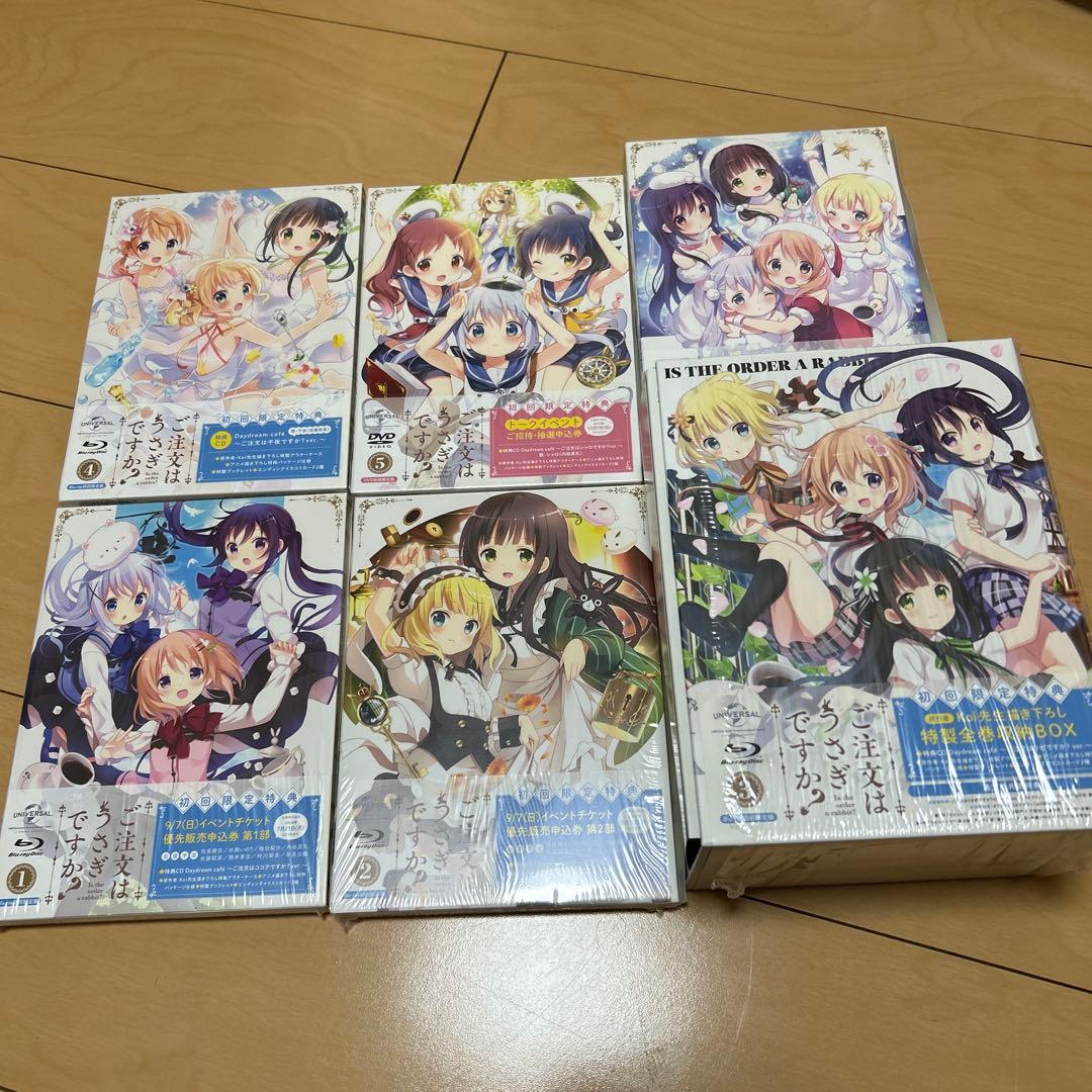 ご注文はうさぎですか？ BDDVD BOX 1-6セット