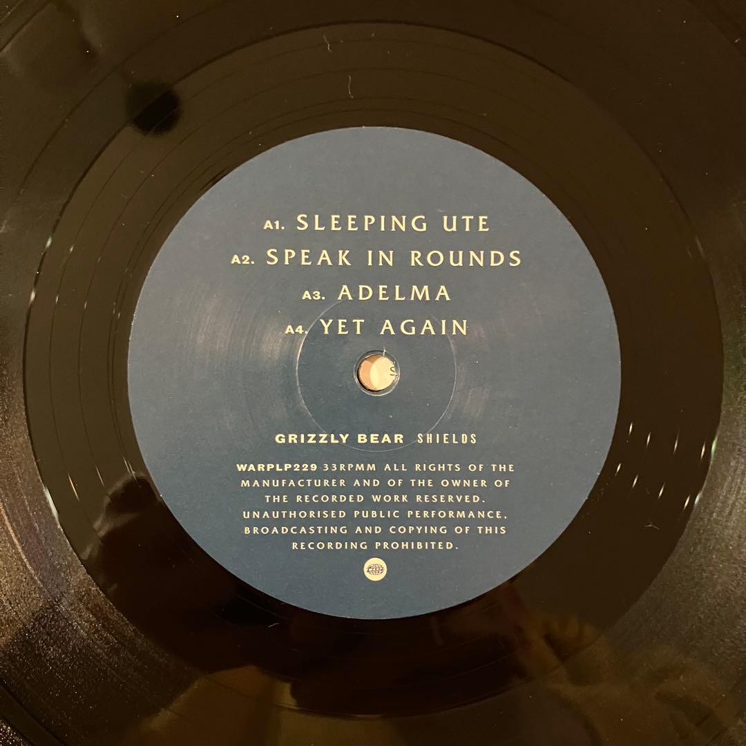 Grizzly Bear – Shields アナログレコード LP