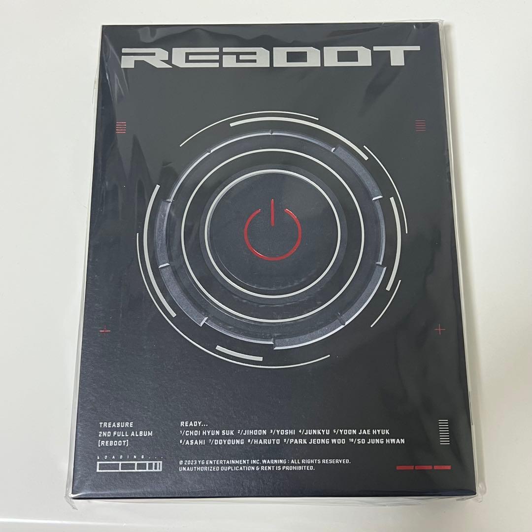 treasure reboot アルバム 新品未開封 3枚セット