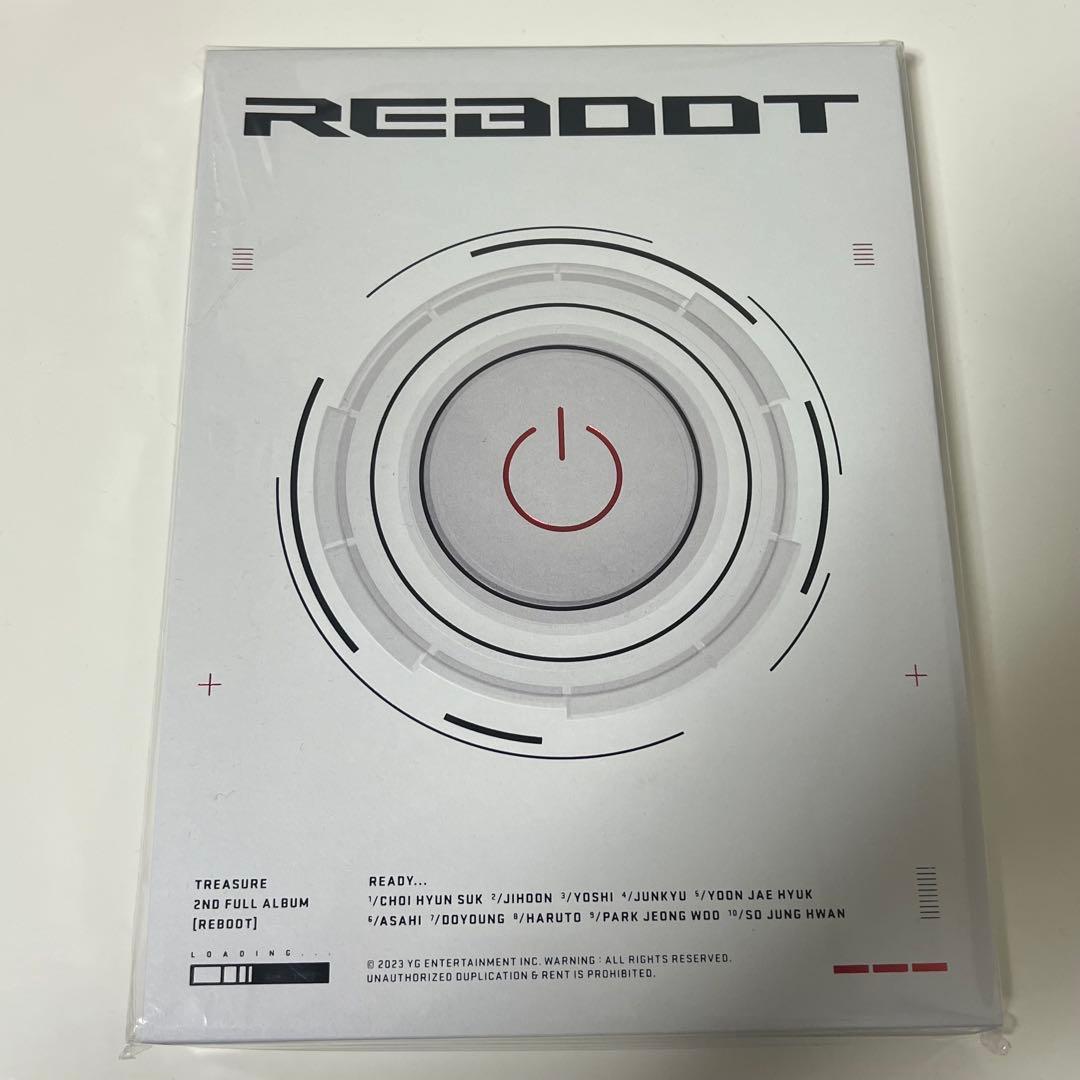treasure reboot アルバム 新品未開封 3枚セット