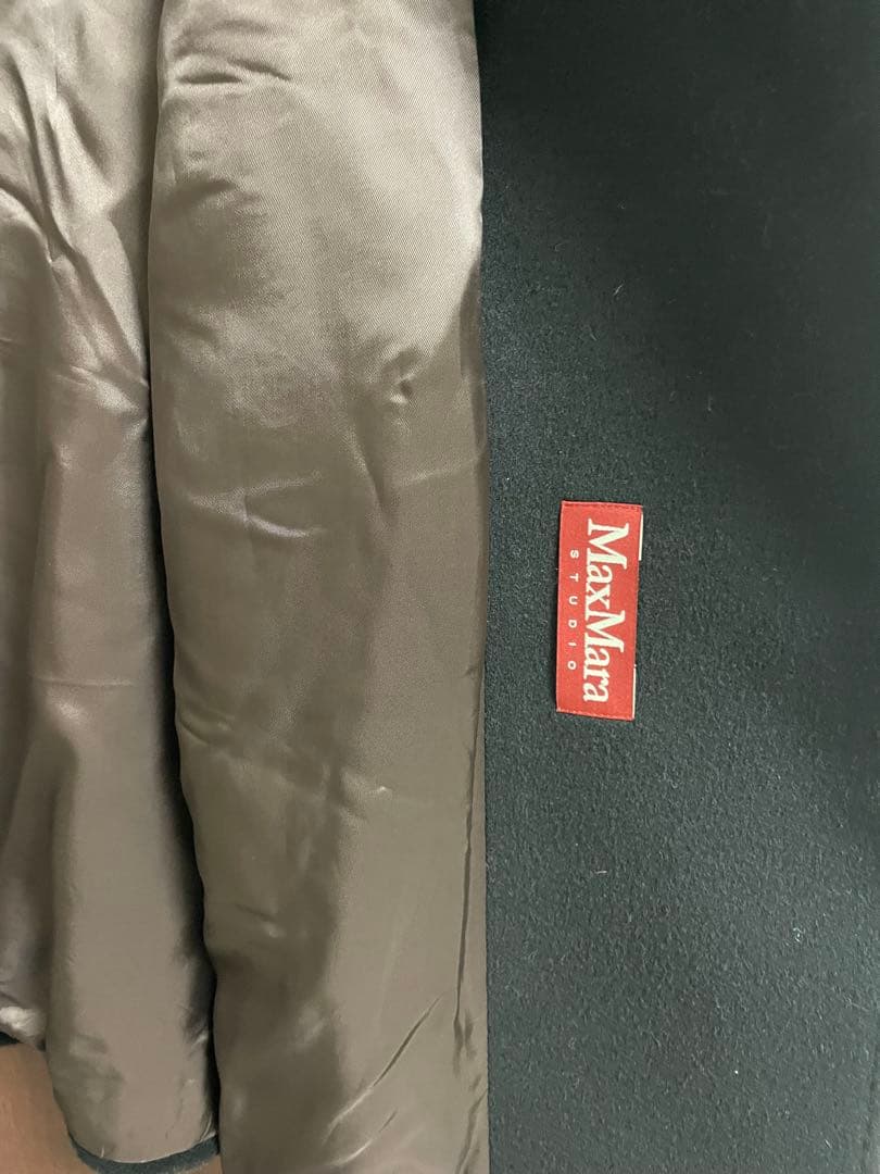 Max Mara STUDIO マックスマーラ ステュディオ 上質ウールコート