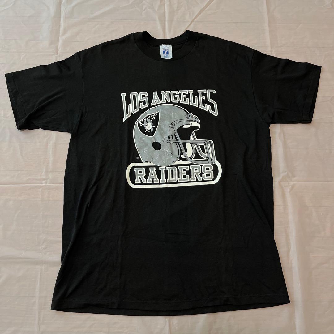 80s USA製Los Angeles Raiders シングルステッチ NFL