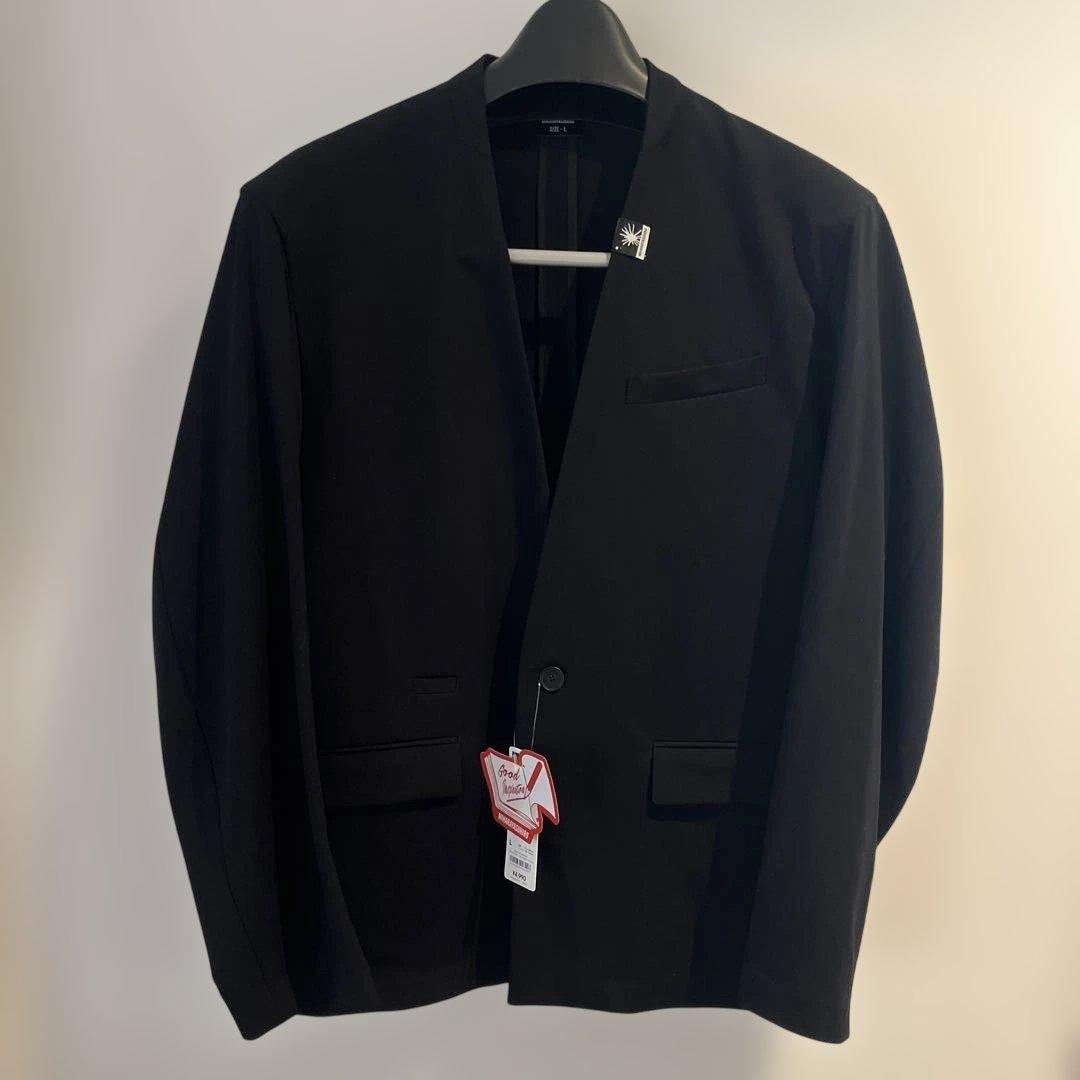 完売品MIHARAYASUHIRO✖️GU ノーカラージャケットパンツセットアップ