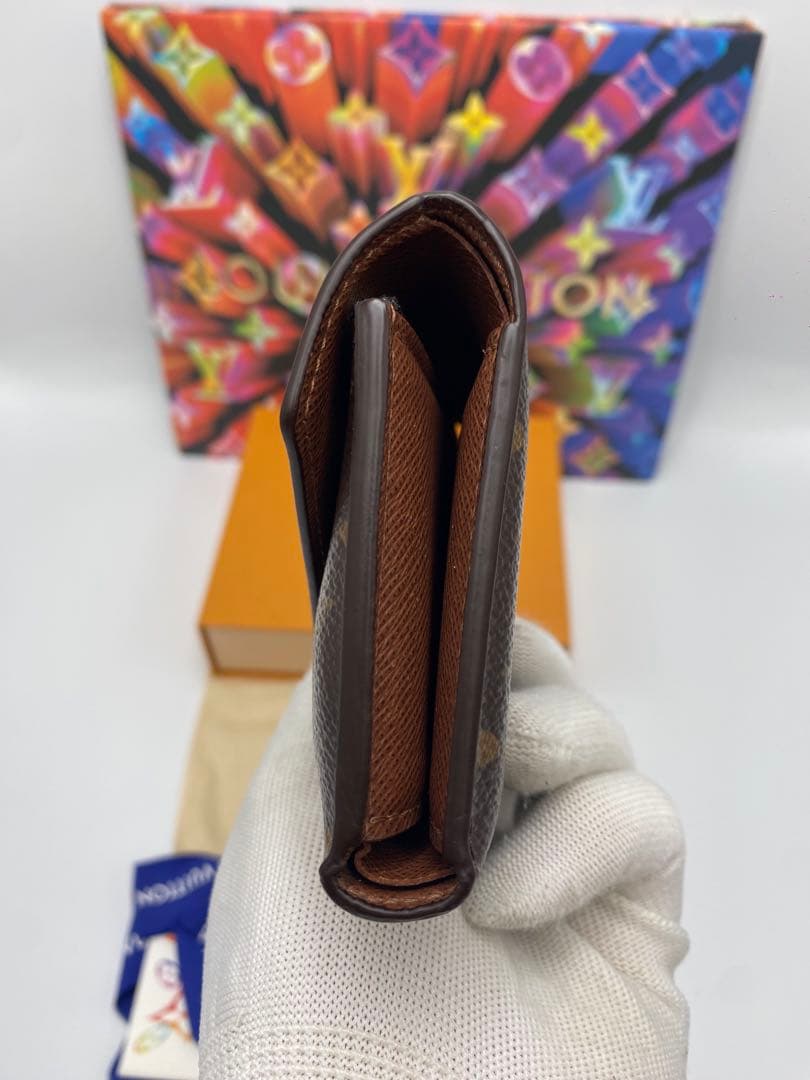 ルイヴィトン モノグラム ポルトフォイユ ヴィクトリーヌ 三つ折り財布