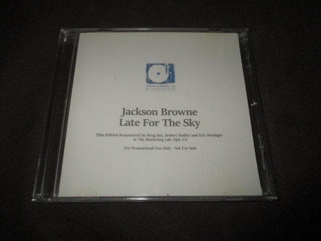 洋楽 jackson browne late for the sky (RARE!!)