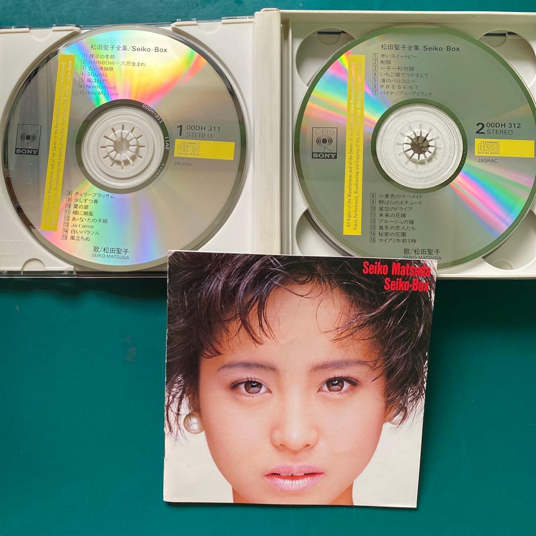 松田聖子　全集　Seiko-Box 00DH 311〜4 4枚組、全60曲