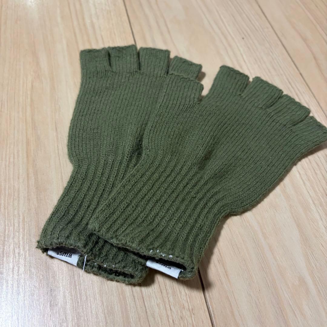 【極美品】WTAPS ダブルタップス TRIGGER オープンフィンガー手袋