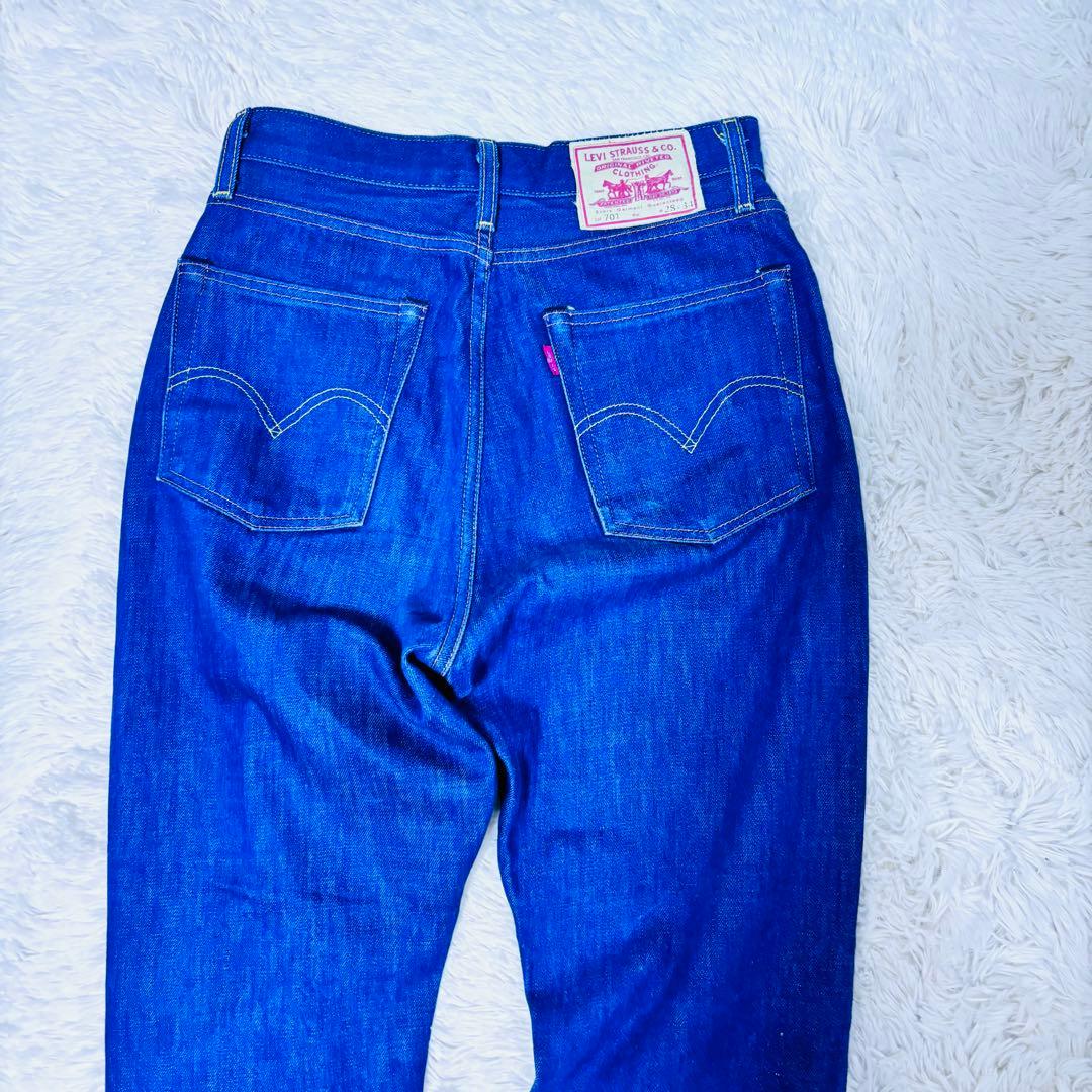 Levis リーバイス 701 赤耳 ビッグE W28トルコ濃紺　モンローデニム