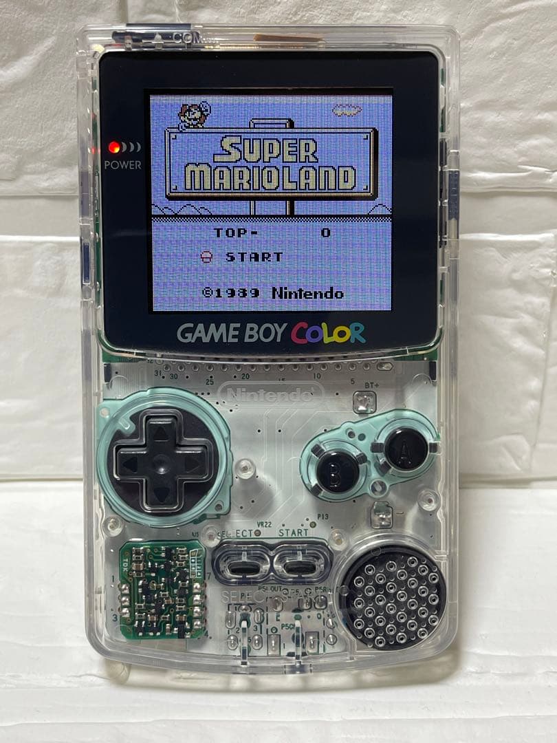 ゲームボーイカラー　バックライト　IPS 大画面　新品シェル