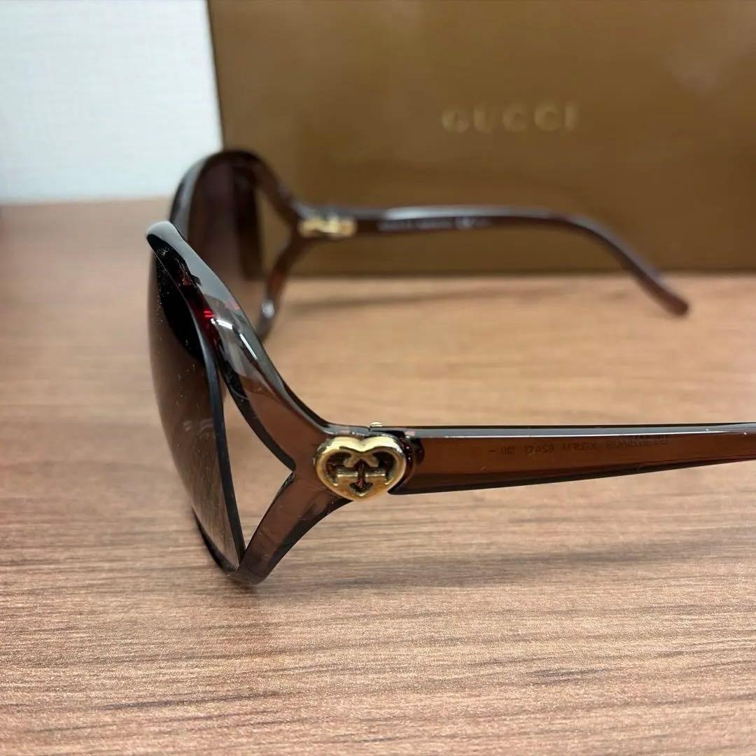 GUCCI グッチ　サングラス　レディース　ブラウン系