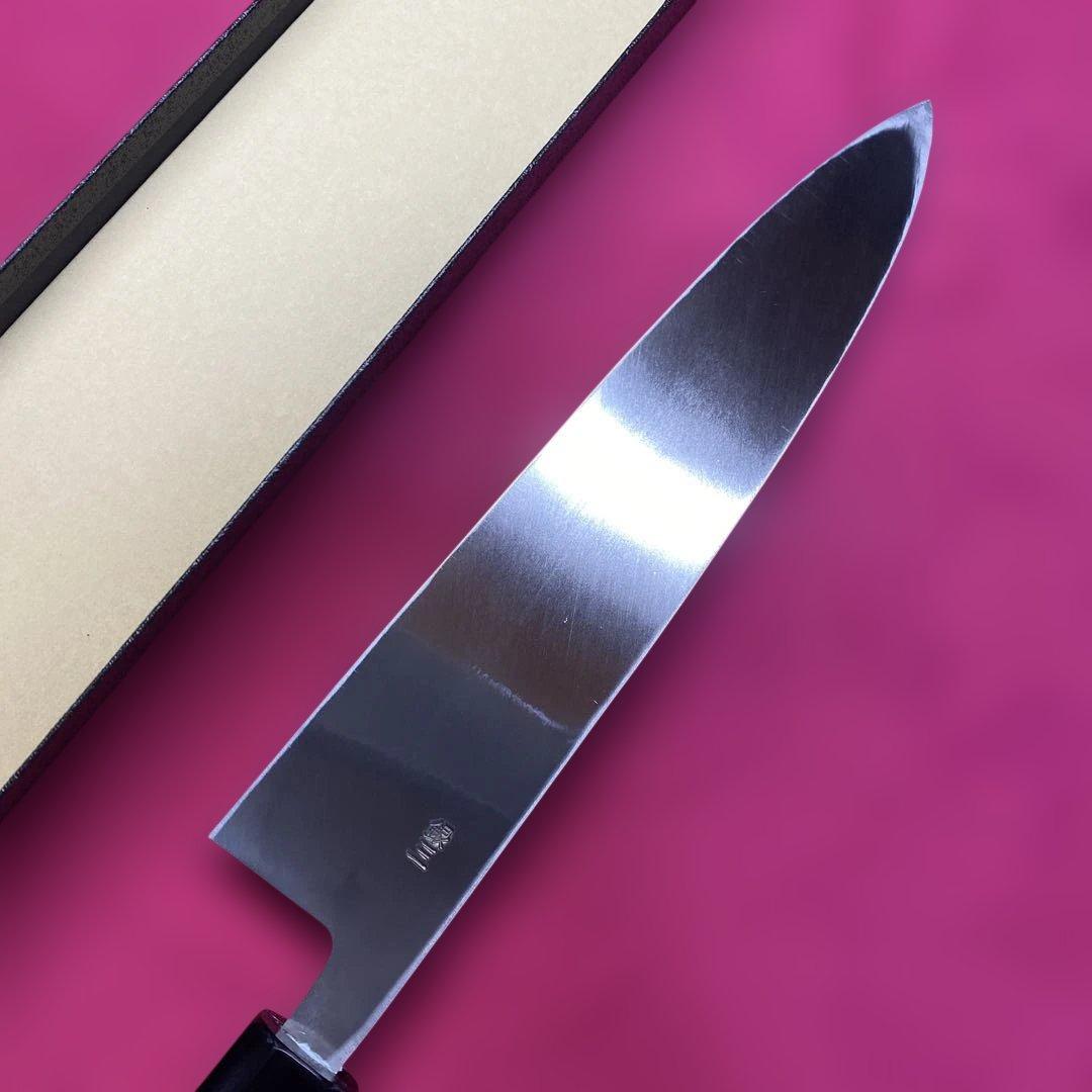 銀三　片刃和牛刀　240㎜ 8寸