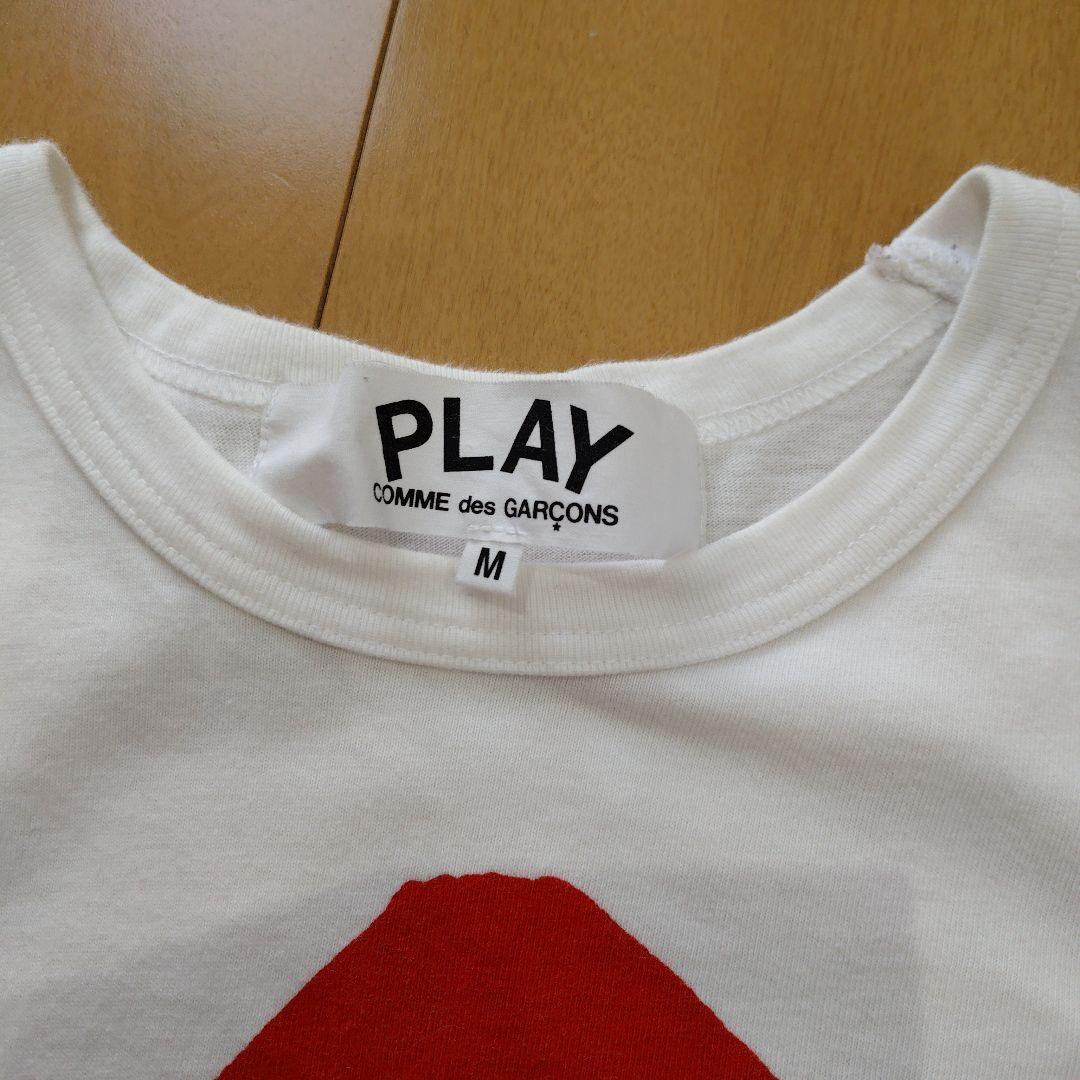 プレイコムデギャルソン　赤ハート　迷彩ハート　半袖Tシャツ