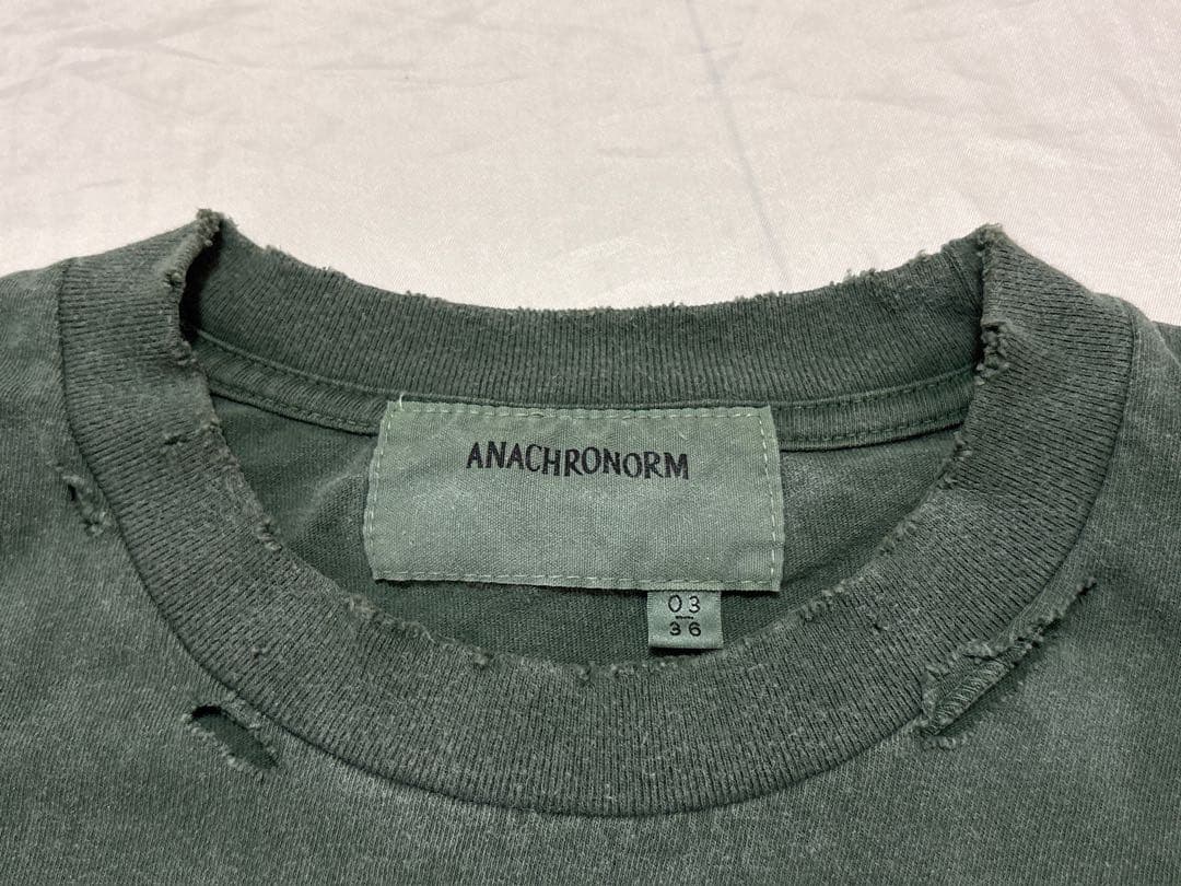 ANACHRONORM DAMAGED PIGMENT ダメージ、日焼け加工
