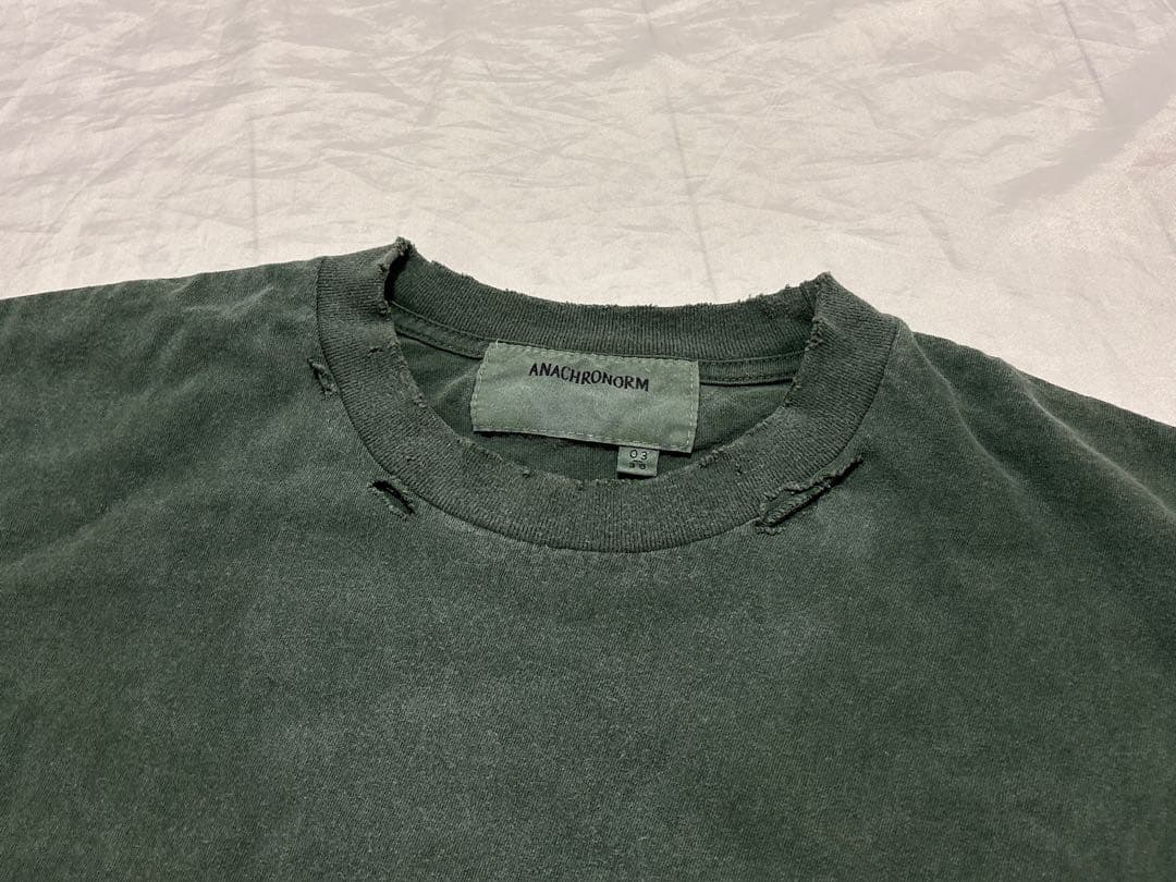 ANACHRONORM DAMAGED PIGMENT ダメージ、日焼け加工