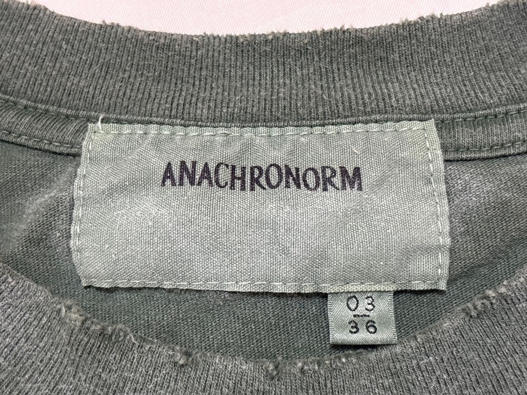 ANACHRONORM DAMAGED PIGMENT ダメージ、日焼け加工
