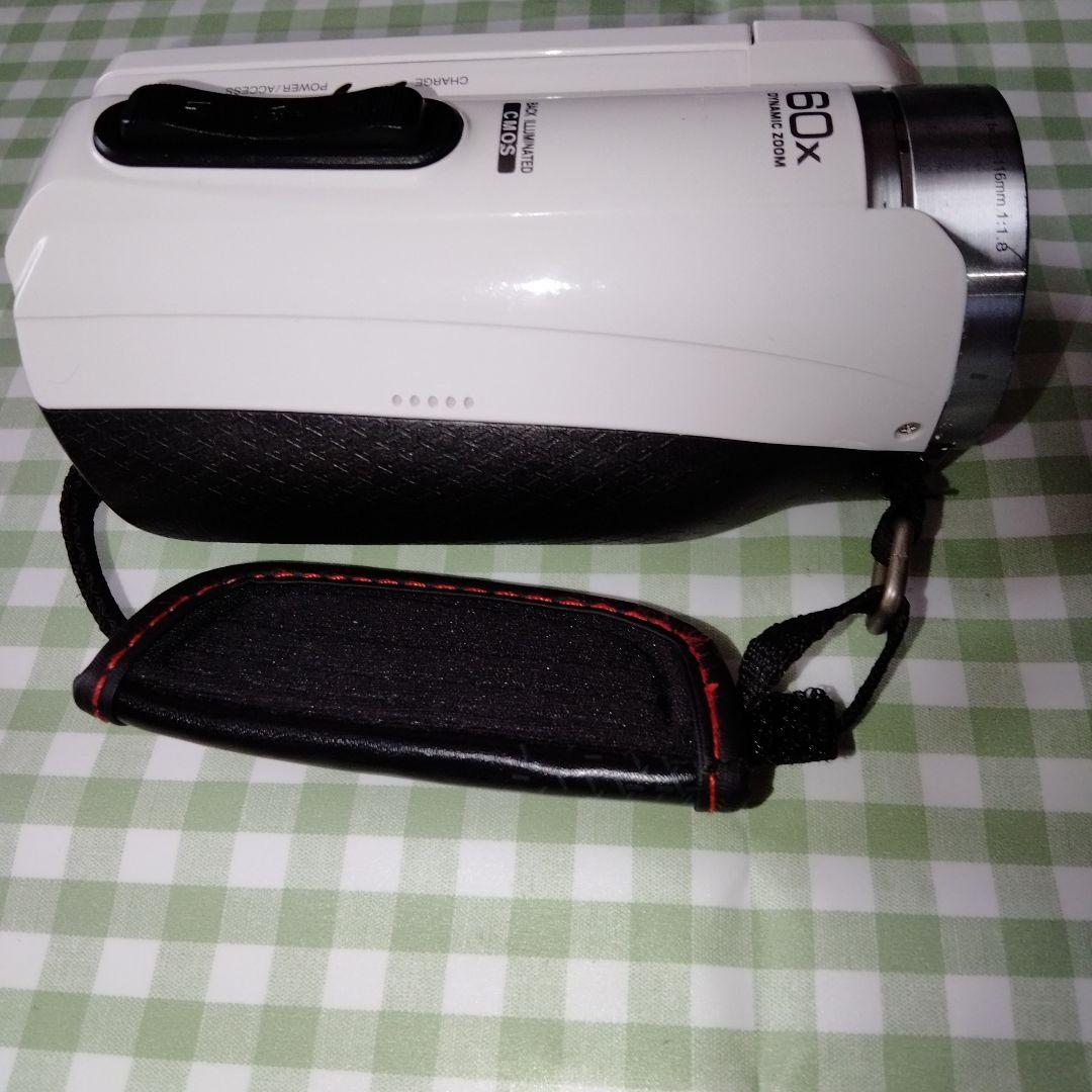 JVC GZ-R70-W ビデオカメラ ハイビジョンメモリームービー 防水仕様