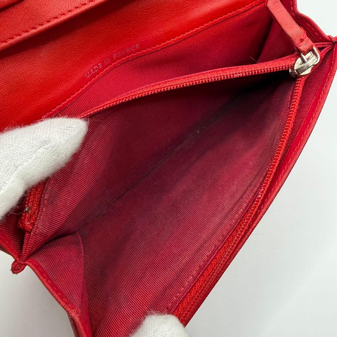 CHANEL シャネル　財布　マトラッセ　二つ折り　フラップ　ウォレット